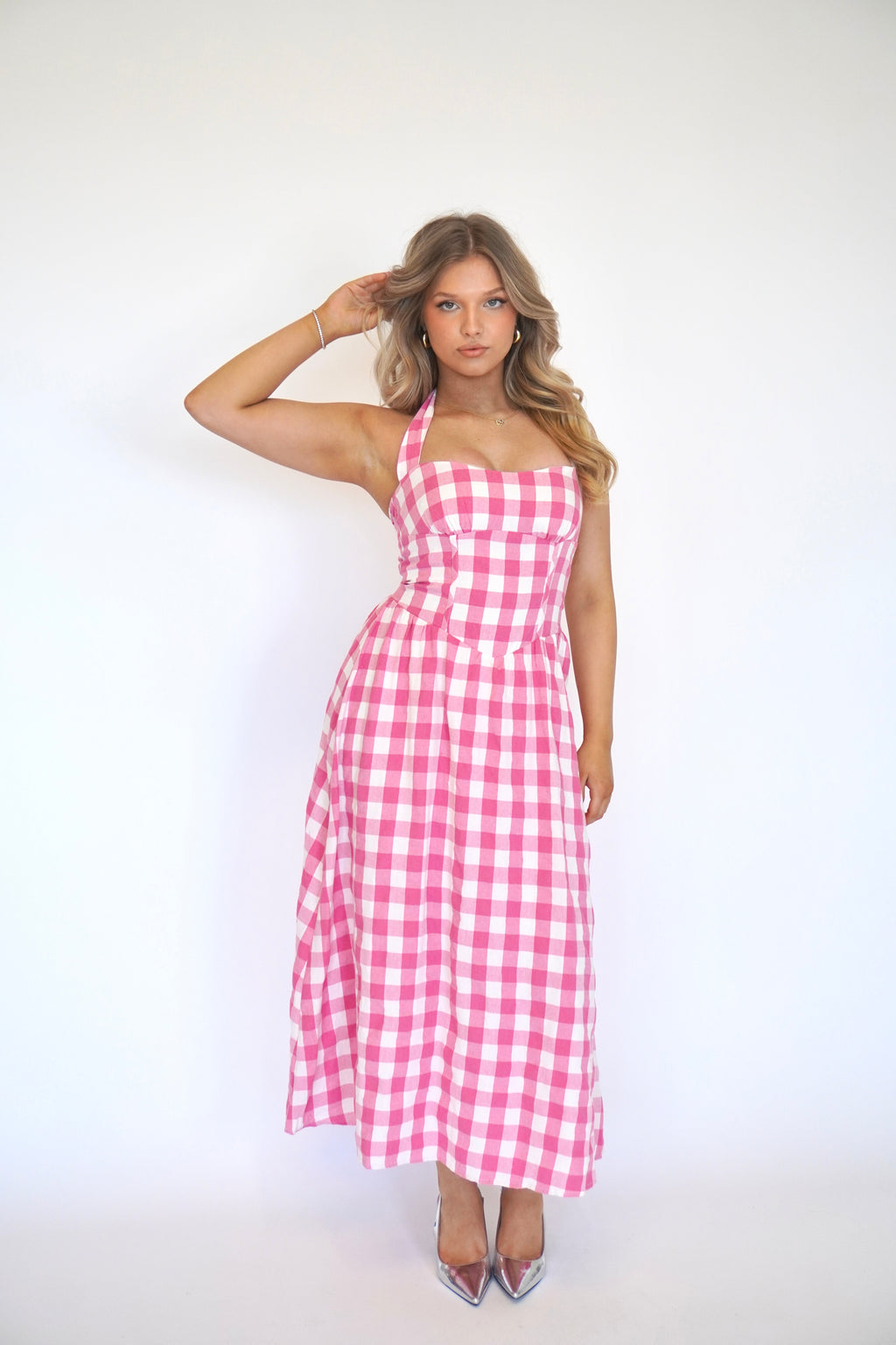 GINGHAM MAXI