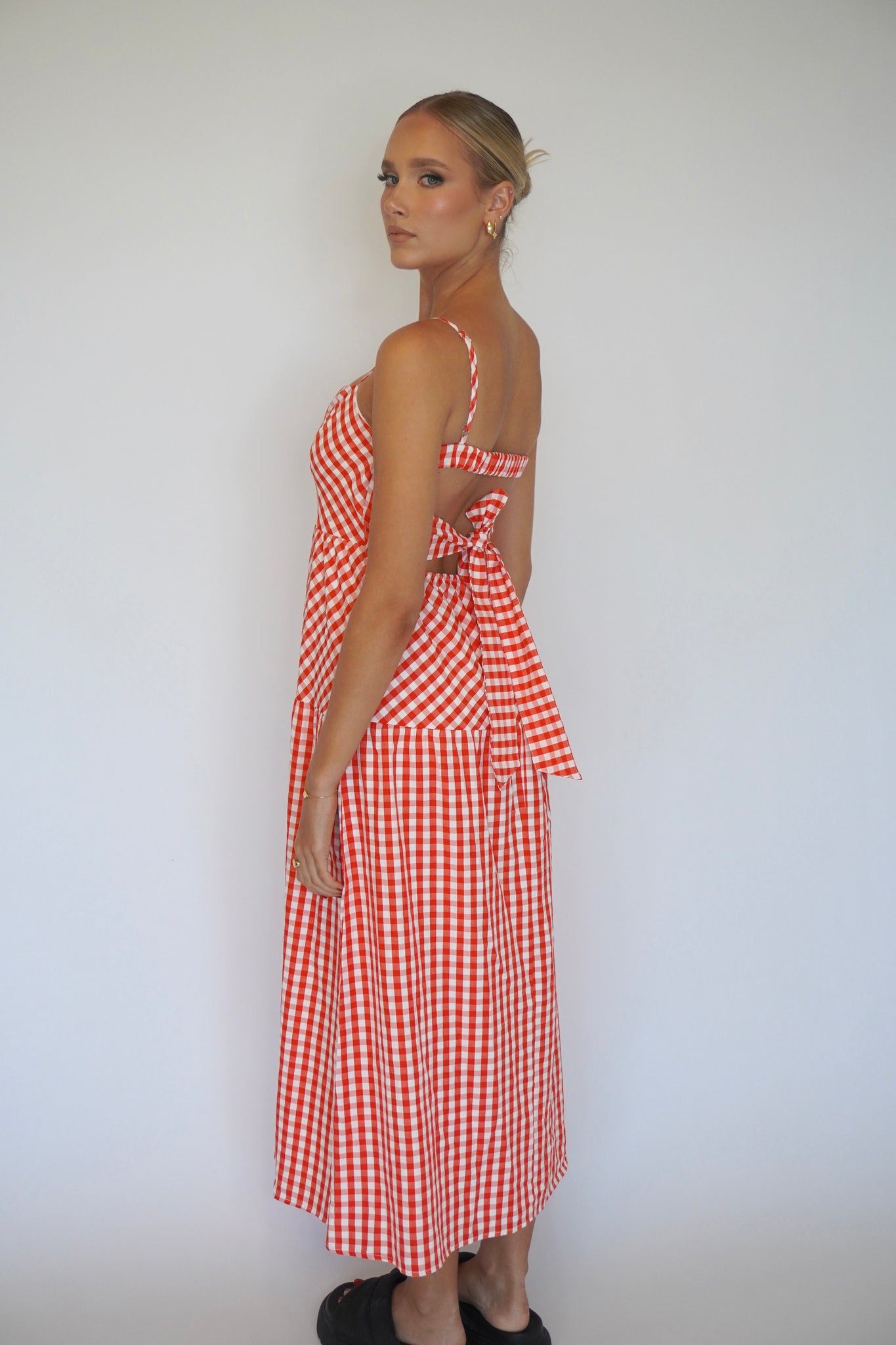 GINGHAM MAXI