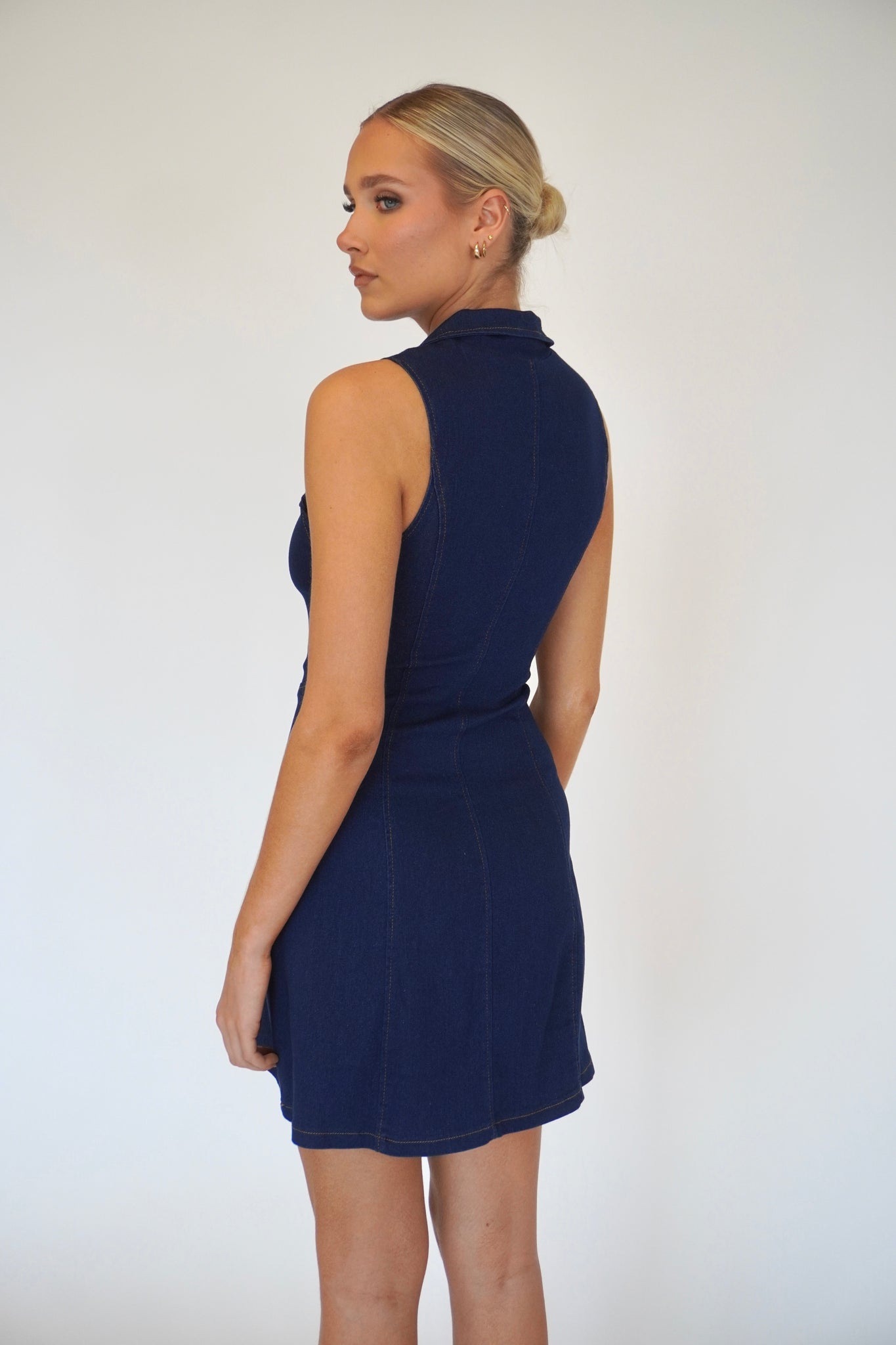 DELIGHT DENIM DRESS