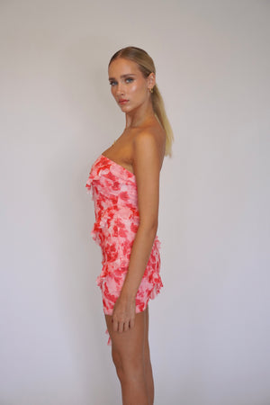 RUFFLE DRESS