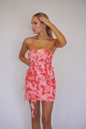 RUFFLE DRESS