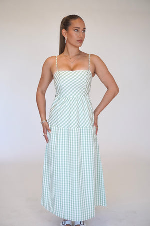 GINGHAM MAXI