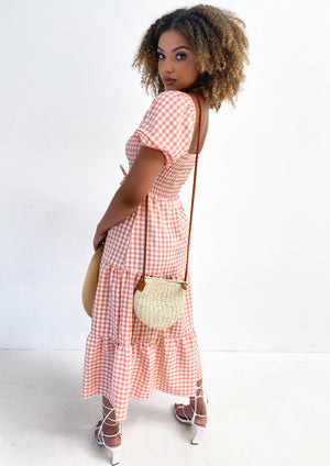 GINGHAM MAXI