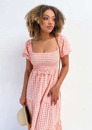 GINGHAM MAXI