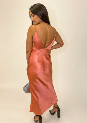 FRANCESCA SATIN MAXI