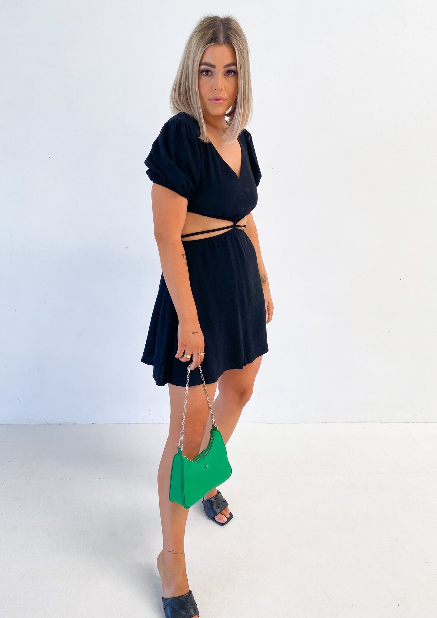 KAREN CUTOUT DRESS