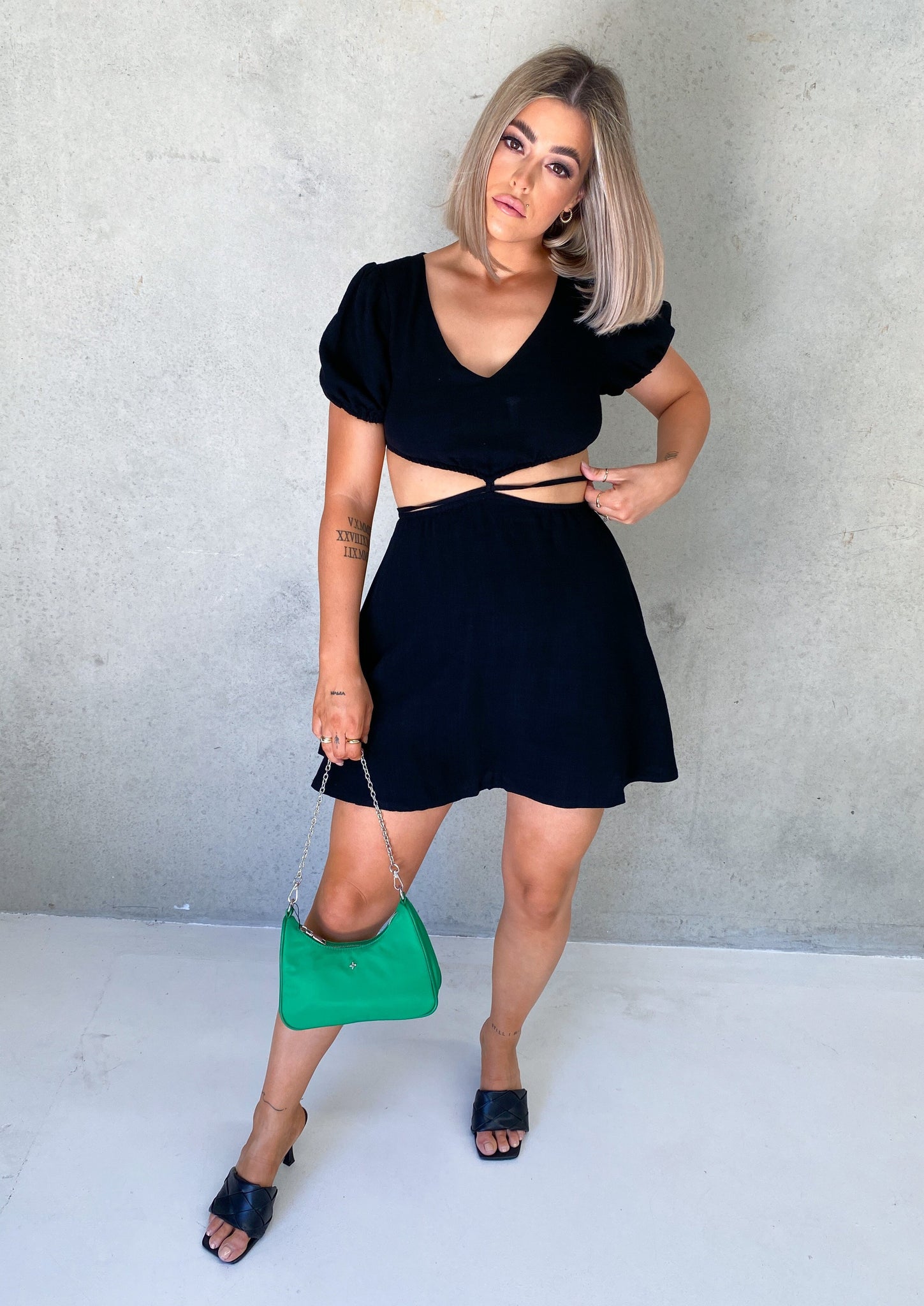 KAREN CUTOUT DRESS