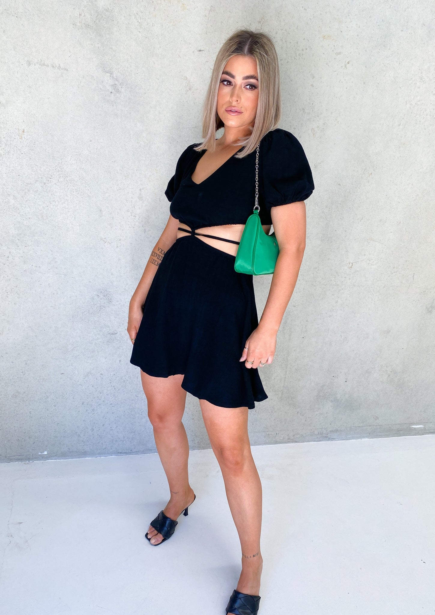 KAREN CUTOUT DRESS